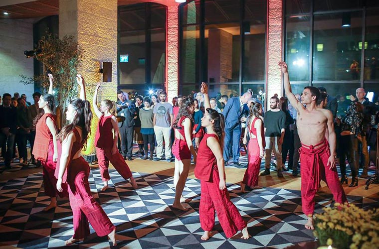 מסיבת קבלת פנים מפוארת שנערכה במלון דן ירושלים