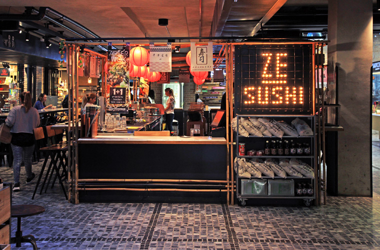 “Ze Sushi” מסעדה בשוק שורנה