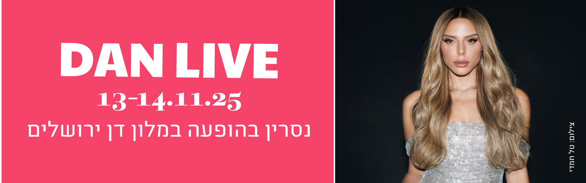 חוויה ממש: נסרין בהופעה נסרין בהופעה בדן ירושלים