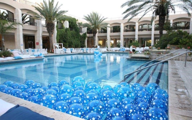 תמונה של בריכת השחייה