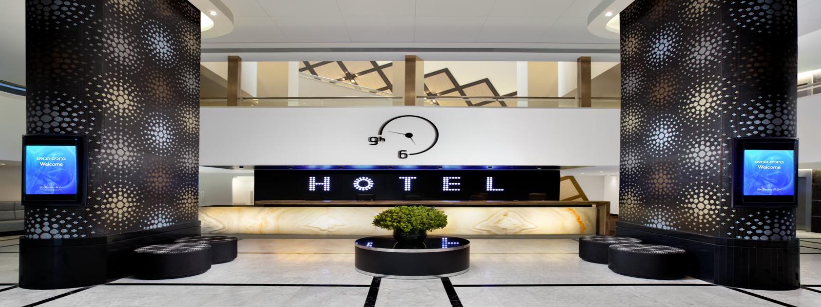 תמונה של הקבלה במלון