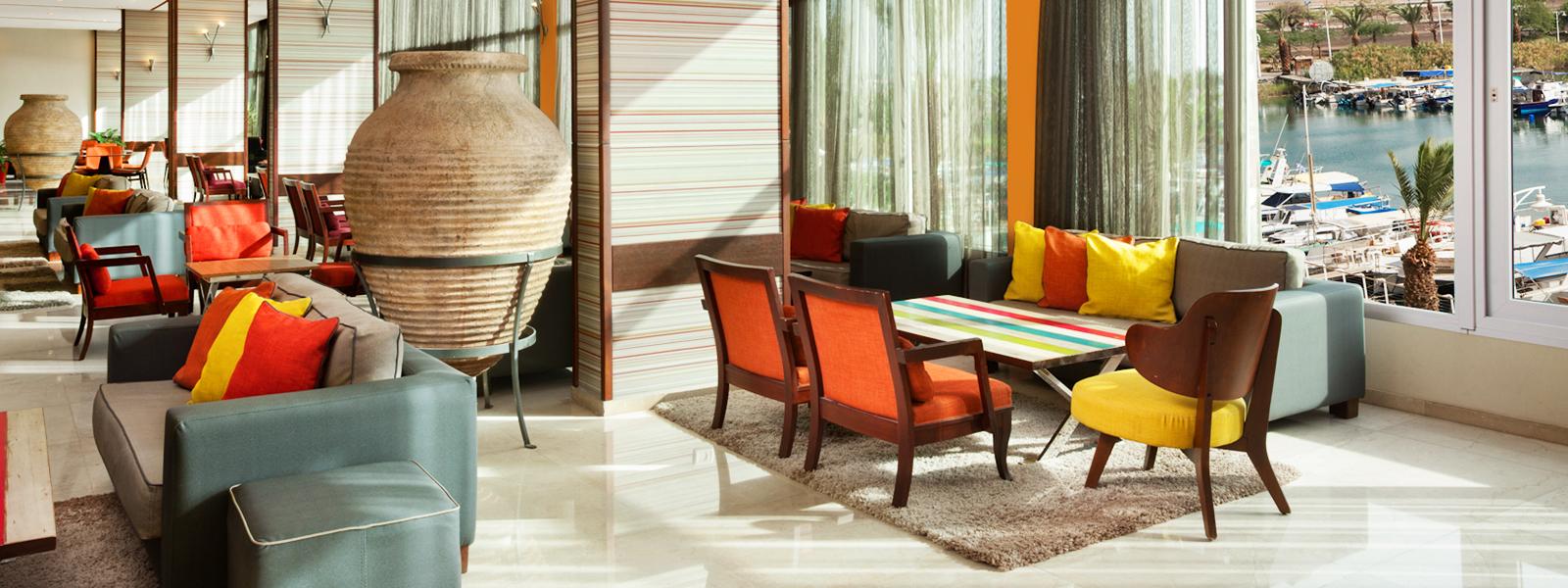 תמונה של לובי המלון