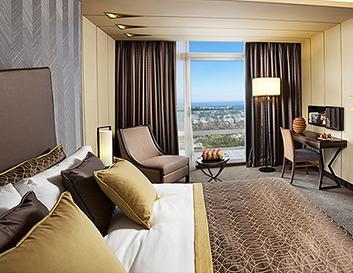 Executive Carmel & Sea View Room תמונה של חדר אקזקיוטיב טריפל נוף לכרמל ולים